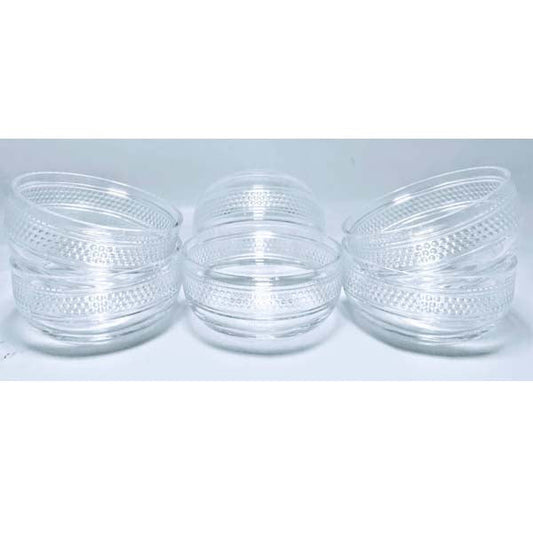 BH0166 Clear Loop 6Pc Bowl 6set/ctn