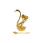 CD5059 Swan Spoon Set (G) Orchid 36c