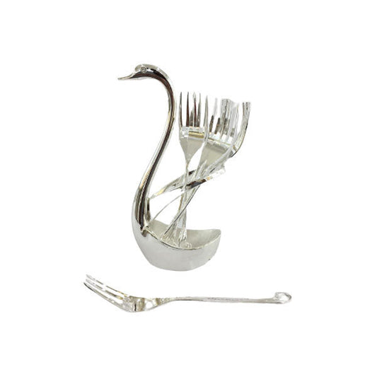 CD5092(S)Swan Fork+Holder Orchid 18ctn
