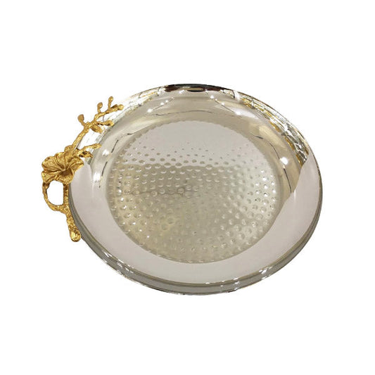 CD5856 Round Plate M (S) Orchid 12c