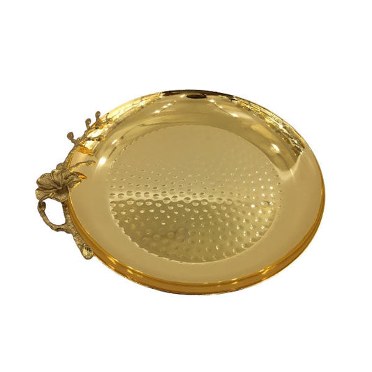 CD5857 Round Plate M (G) Orchid 12c