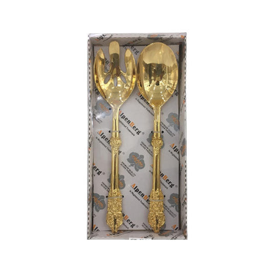 CD5864 2pcs Golden Spoon ORCHID 36c