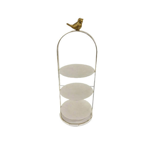 CD5975 3Tier Pastry (S) Orchid 18c