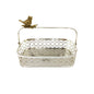 CD6018 ORCHID Sil Rect Basket