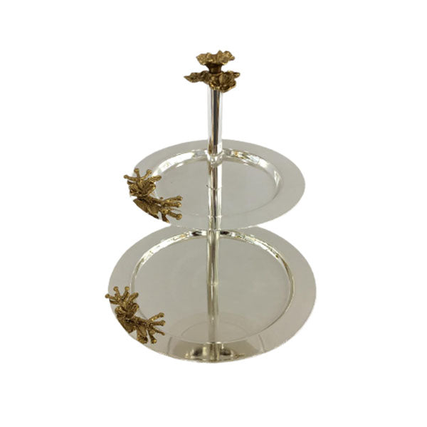 CD6249 2Tier Tray Orchid (S) 24c