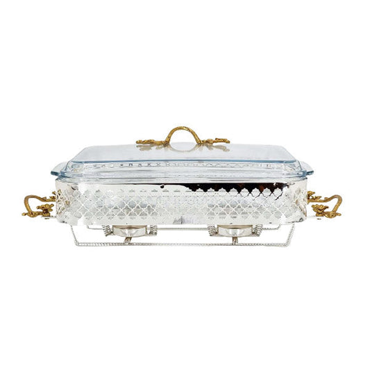 CD6271 Rect Seving Dish Orchid 4c
