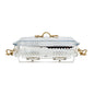 CD6271 Rect Seving Dish Orchid 4c