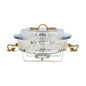 CD6275 Round Serving Dish Orchid 4c