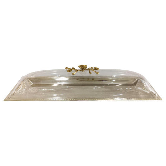 CD6383 Long Dish W-Cover L (S) 12c