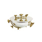 CD6412 Round Serving Bowl ORCHID 24c