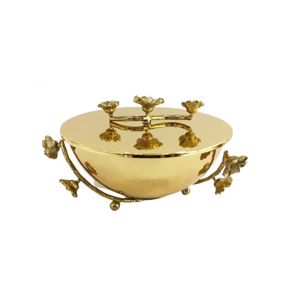 CD6413 Round Serving Bowl ORCHID 24c