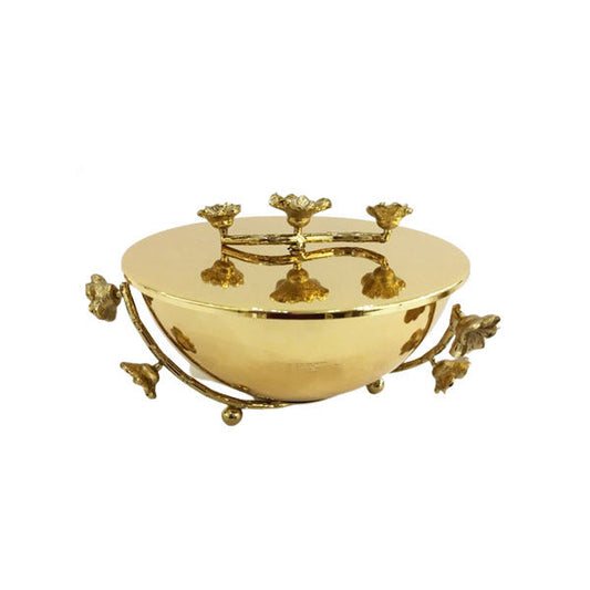 CD6413 Round Serving Bowl ORCHID 24c
