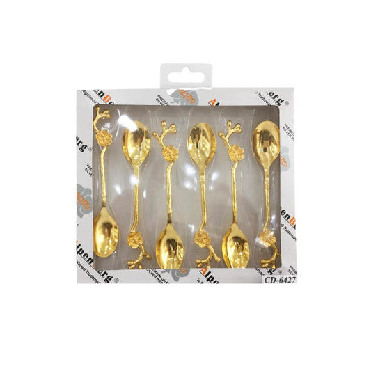CD6427 6Pcs Tea Spoon (G)