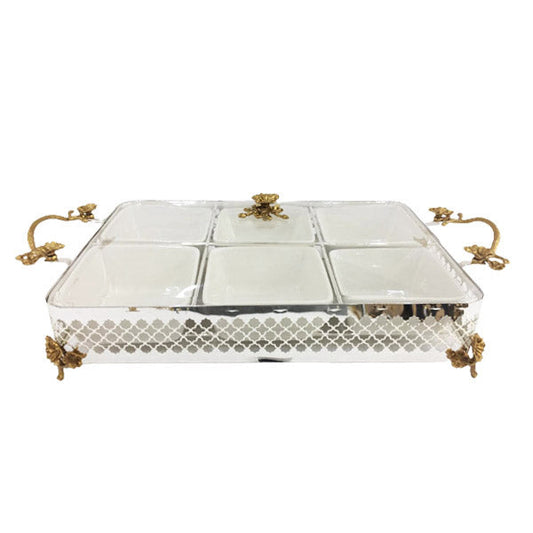 CD6432 Rect Snack Bowl-6 (S) ORCHID 4c