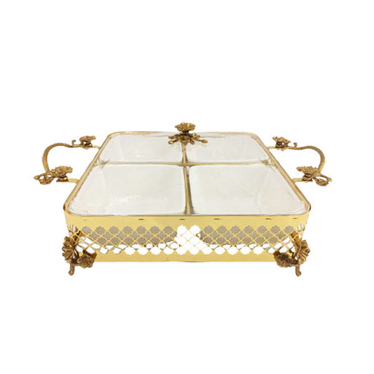 CD6435 Rect Snack Bowl-4 (G) ORCHID 4c