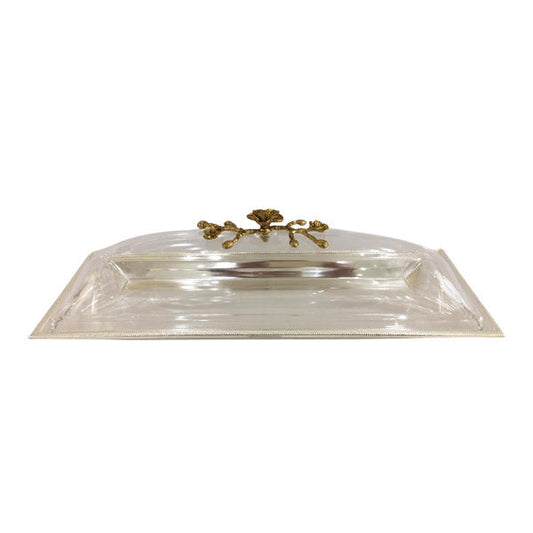 CD6438 Long Dish W-Cover M (S)