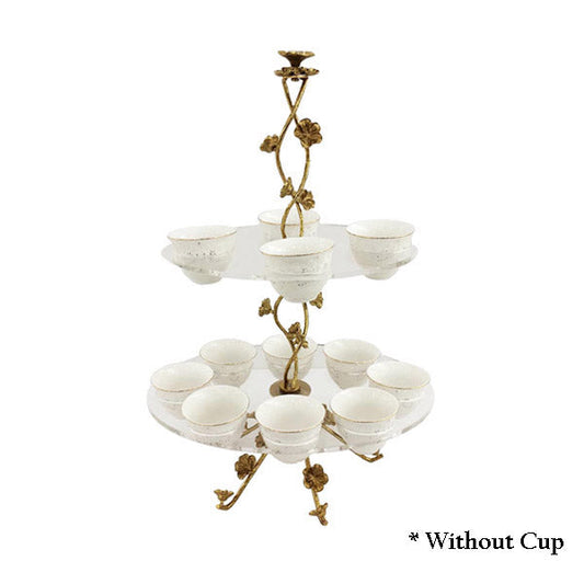 CD6516 2Tier Kawa Cup Stand ORCHID