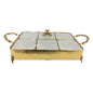 CD6614 6x1 Ser Dish (G) ORCHID 4c