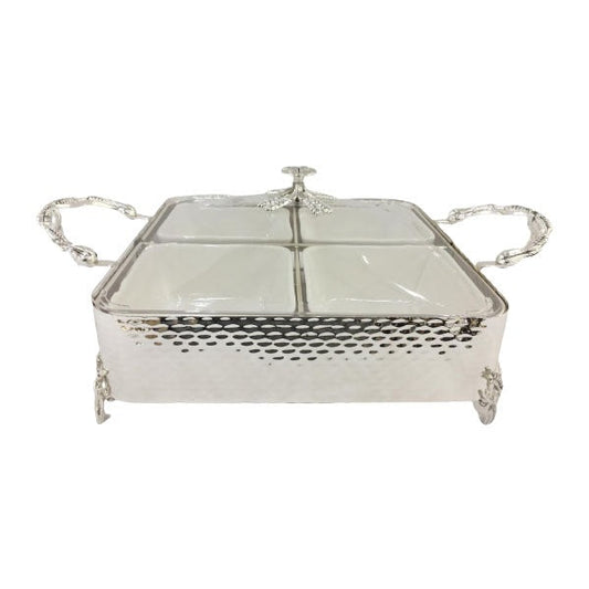 CD6615 4x1 Ser Dish Sq (S) ORCHID 4c