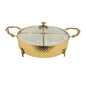 CD6620 4x1 Ser Dish Rnd (G) ORCHID 4sc