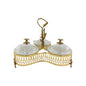 CD6632 3way Ser holder (G) ORCHID 8c