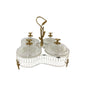CD6634 4way Ser holder (G+S) ORCHID 6c