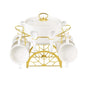 BR4043 16PCS SOUP SET WITH CANDLE STAND