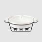 CX9761 Brilliant Oval Burner Dish M 4-c