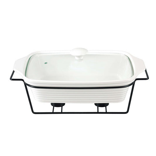 CX9771 Brilliant Rect Burner Dish M 4-c