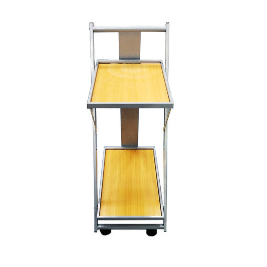 CY05132B Silver/Beech Trolley 1pc/ctn
