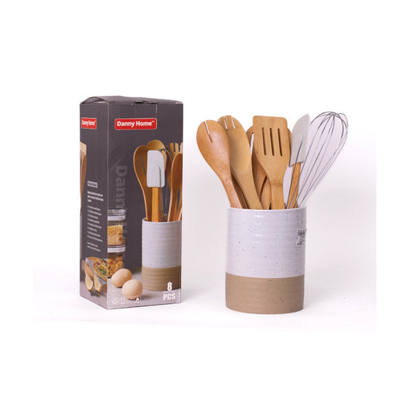 DH2933-White Spoon Set 16c