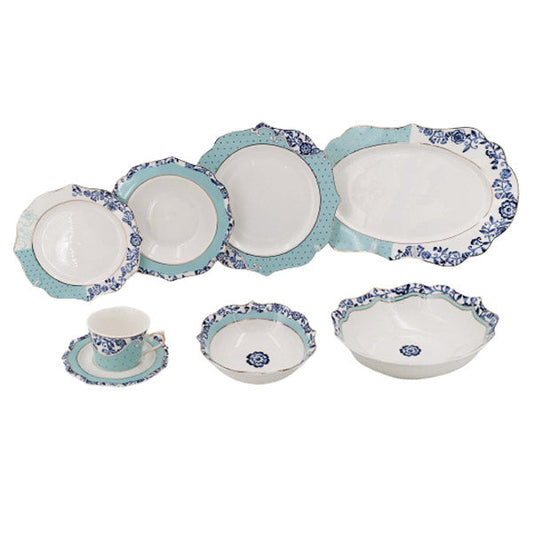 DIP22 40Ps 6Person Dinner Set Angela