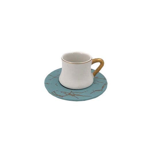 DIP27 6pcs CoffeeSet Greenish Angela 10c