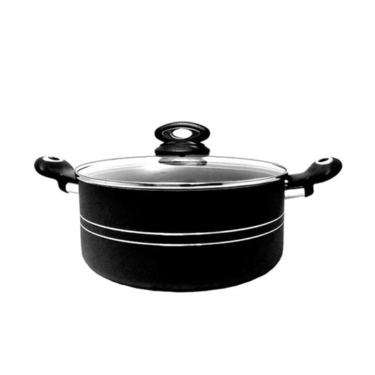 EH0049 ELEGANT Casserole N/S 24Cm BLK 8c