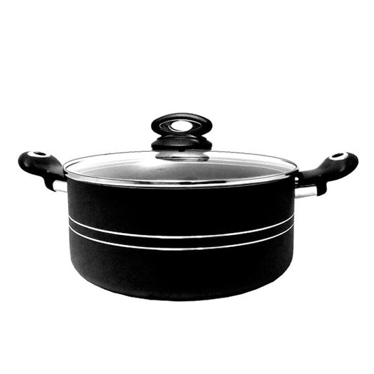 EH0051 ELEGANT Casserole N/S 28Cm BLK 6c