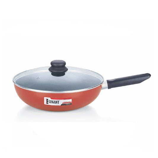 EK678528 Prima 28cm Wok+Glass Lid 5c