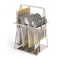 EL32-27GS 4MM Cutlery Set of 32 Piece