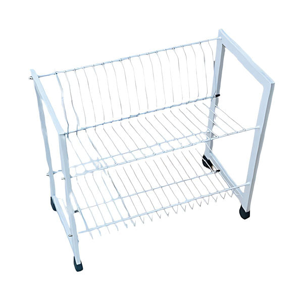 ESS9908 2 V Layer Plate Rack White