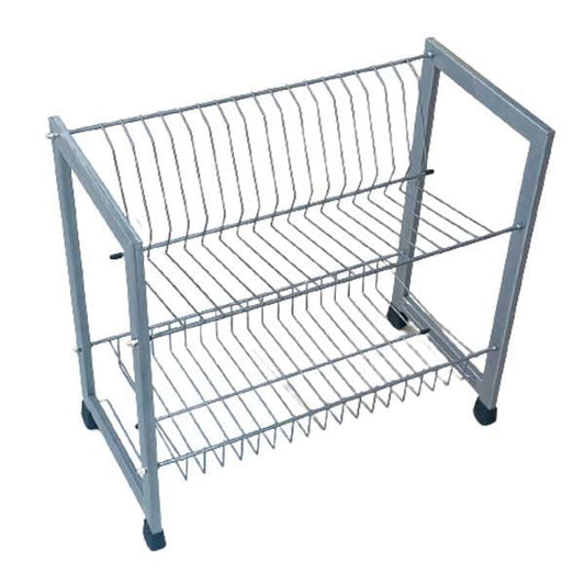 ESS9910 2 V Layer PlateRack Grey Metalic