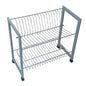 ESS9910 2 V Layer PlateRack Grey Metalic