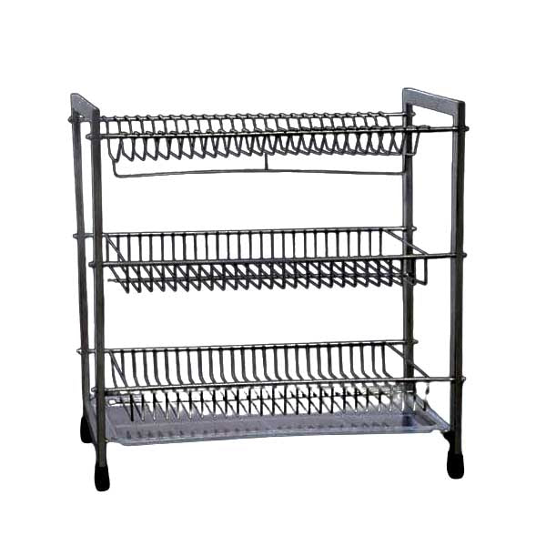 ESS9914 3 Layer Plate Rack S.S