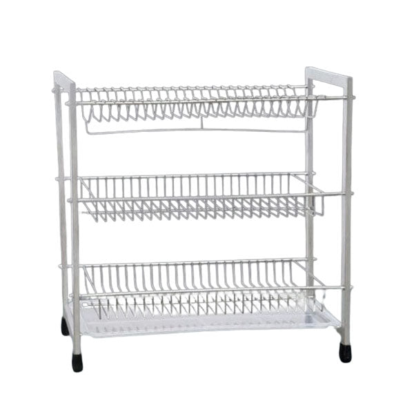 ESS9915 3 Layer Plate Rack White