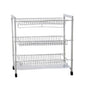 ESS9915 3 Layer Plate Rack White