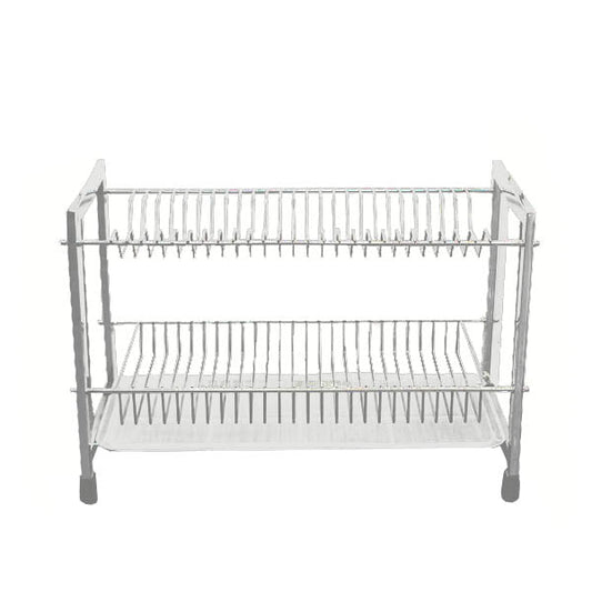 ESS9916 2 Layer Plate Rack White