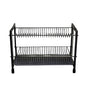 ESS9917 2 Layer Plate Rack Black Mate
