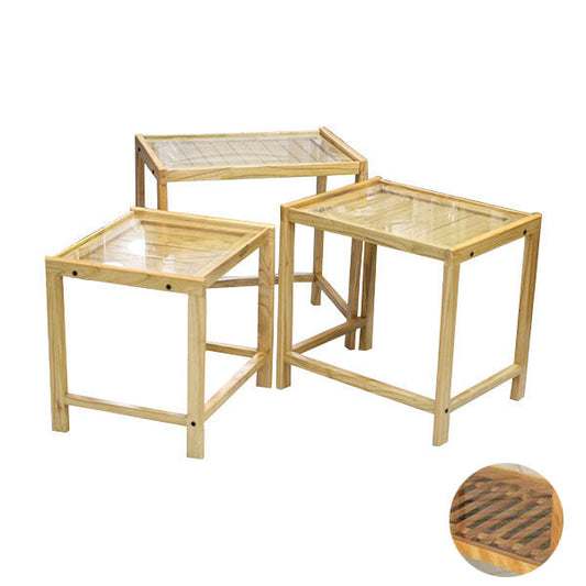 ET88006 Space Line 3pcs Table Set Beige
