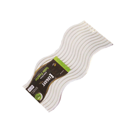 EW668008 Zig Zag Serving Tray White