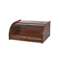 EW668058 Elegant Bread Box Dark Wood
