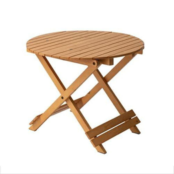 EW668059 Round BakanWood Folding Table