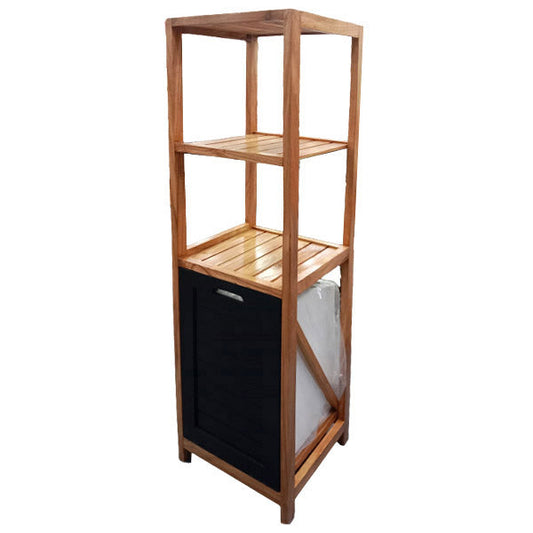 EW668061 BATH LAUNDRY HAMPER B-WOOD (L)